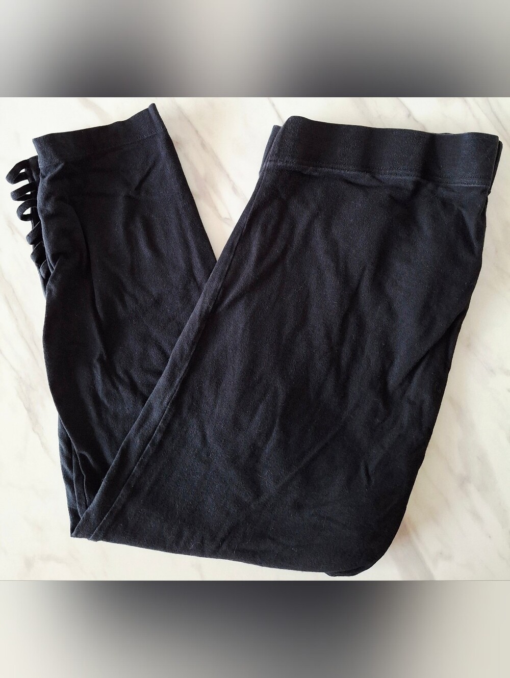 Old Navy High Rise Cropped Lattice Leggings (XL)